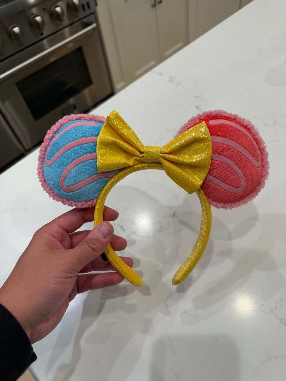 Disney Parks Eats Collection Macaron Minnie Mouse Ear Headband